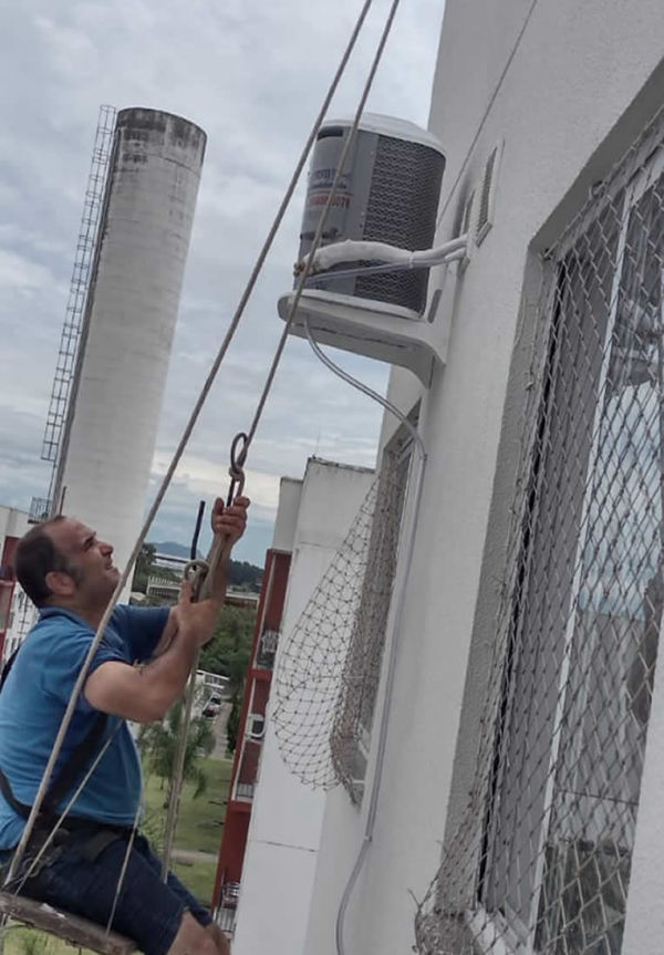Instalação de Ar Condicionado Split com Rapel em florianopolis
